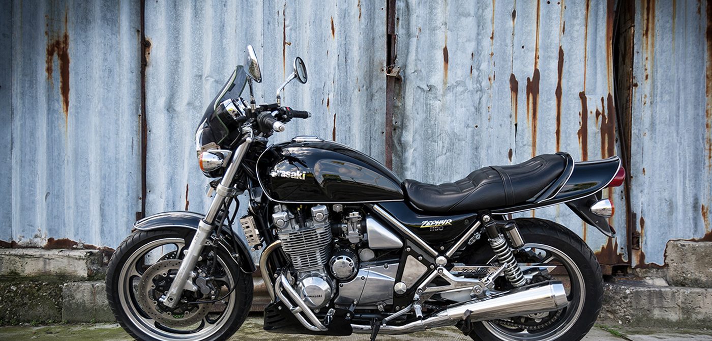 Kawasaki Heavy Metal Vintage Japanese Motorcycle Club